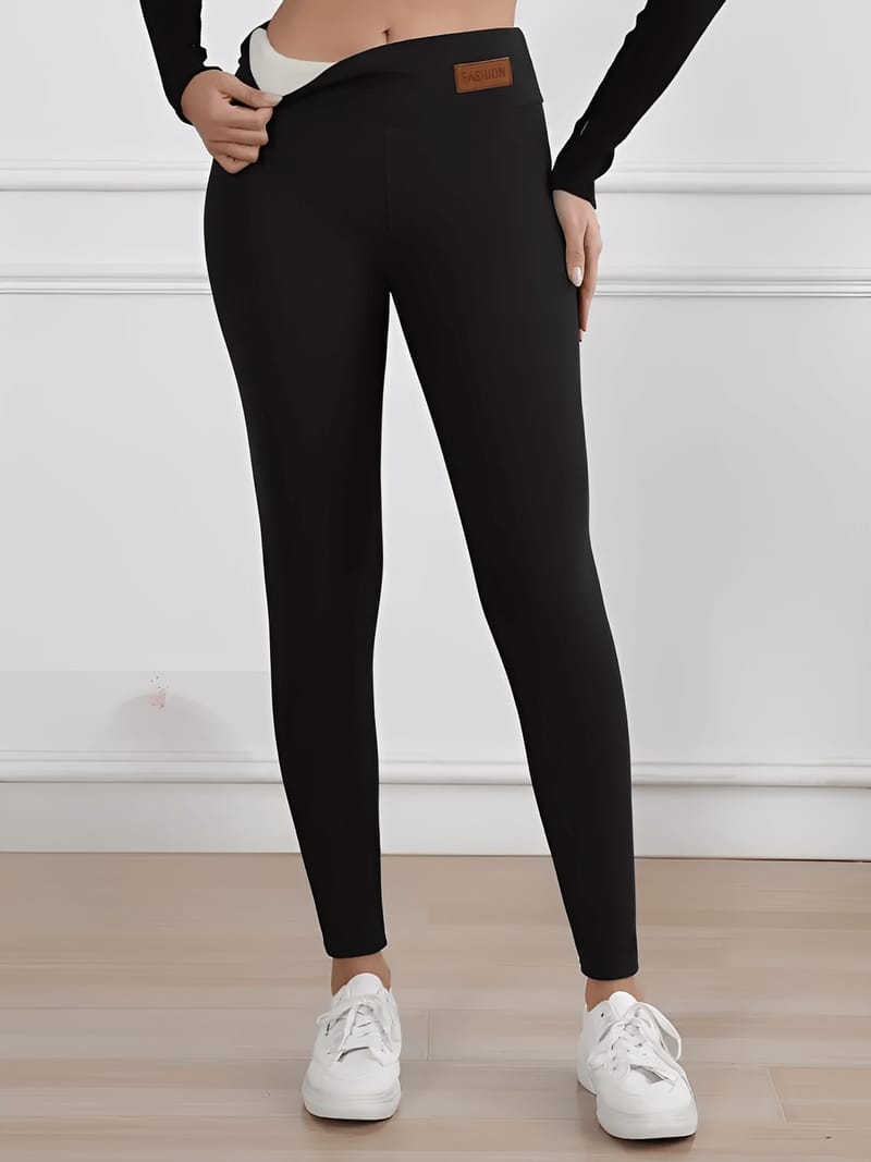 Calça Legging Térmica Efeito Levanta Bumbum com Forro Peluciado – Mayana