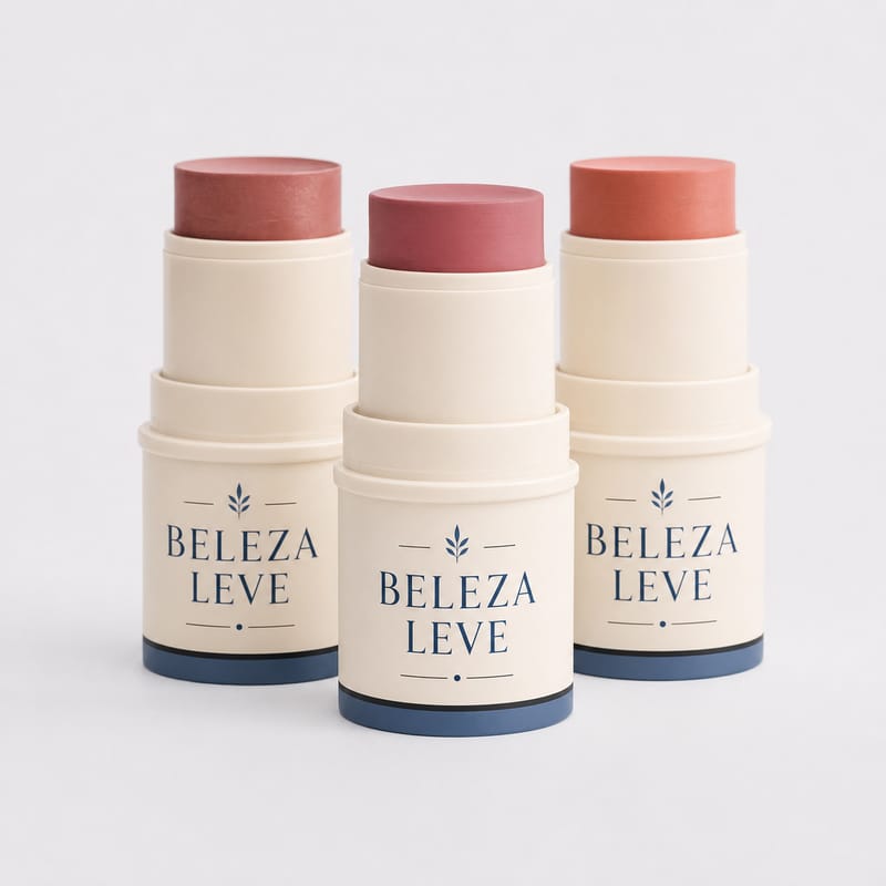 Trio Blush Batom e Sombra
